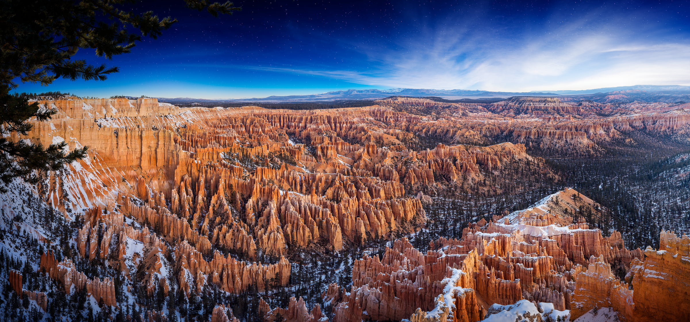236 megapixels! A very high resolution, large-format VAST photo of Bryce Canyon; fine art landscape photograph created by Nick Pedersen in Bryce Canyon National Park, Utah.