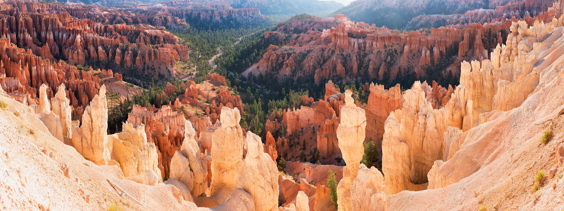 435 megapixels! A very high resolution, large-format VAST photo of an American landscape with natural formations; geological photograph created by Jim Tarpo in Bryce Canyon National Park, Utah.