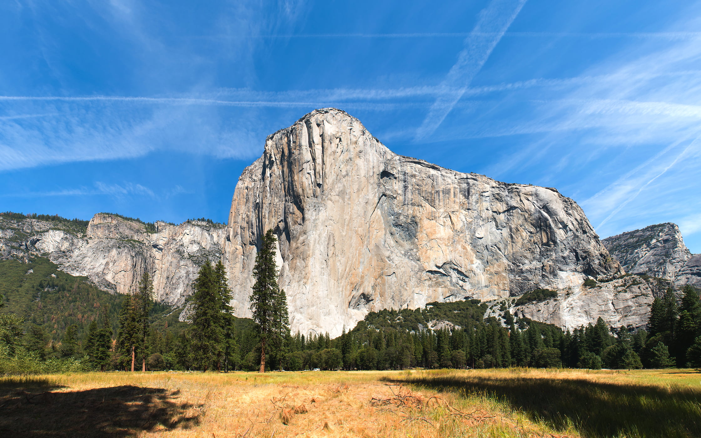 94 megapixels! A very high resolution, large-format VAST photo print of El Capitan in Yosemite; landscape photograph created by Jim Tarpo in Yosemite National Park, California.