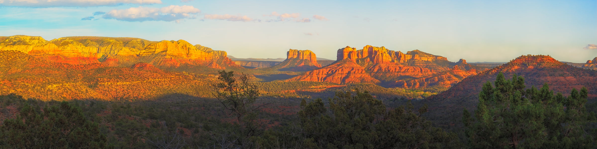 1,435 megapixels! A very high resolution, large-format VAST photo print of a scenic landscape in Sedona, Arizona; photograph created by John Freeman.