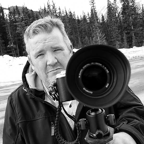 Portrait photo of Steve Webster, a VAST photographer artist creating very high resolution fine art photos of waterfalls, nature, and landscapes