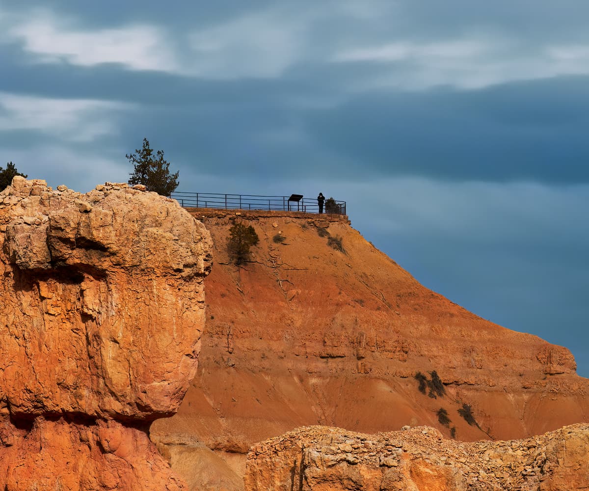 778 megapixels! A very high resolution, large-format VAST photo print of a large, impressive hoodoo rock formation in Bryce Canyon National Park; geology photograph created by David David in Utah.