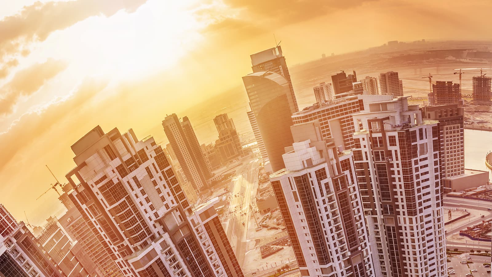 Abstract Dubai Cityscape Photos: Large-Format Fine Art Prints - VAST