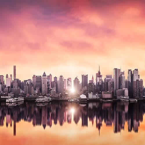 New York City Sunrise Photos: High Resolution Fine Art Prints - VAST