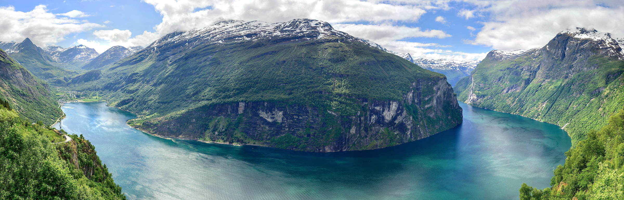 386 megapixels! A very high quality, large-format landscape photo of the fjords and mountains in Norway; VAST photo print created by Justin Katz