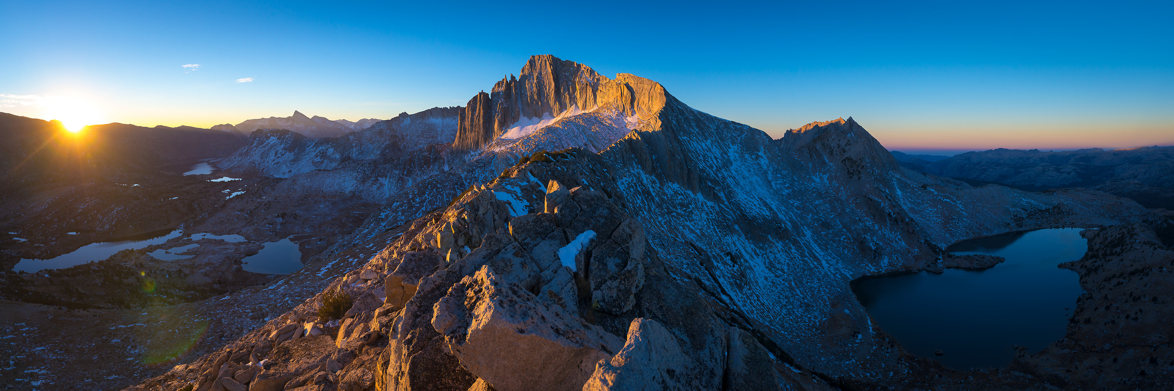 107 megapixels! A very high resolution, large-format VAST photo print of Yosemite National Park, Mt. Conness, and the Sierra Nevada Mountains; fine art landscape photo created by Scott Rinckenberger in California.