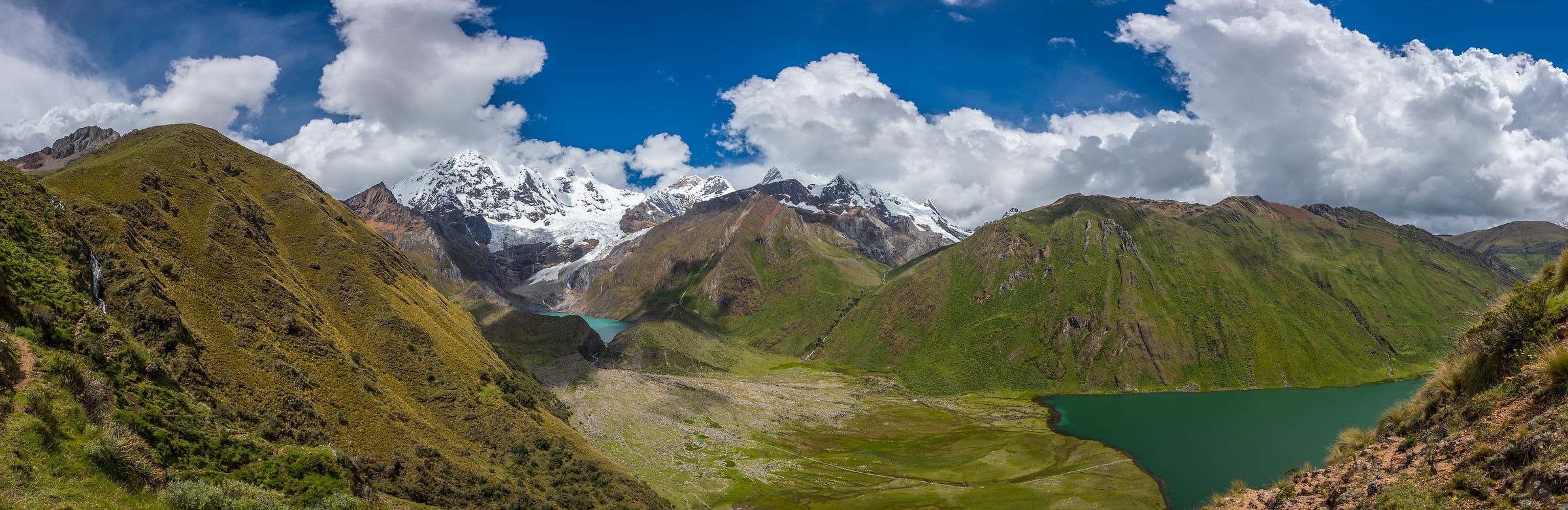 200 megapixels! A very high resolution, large-format VAST photo print of mountains and Cordillera Huayhuash Overlook in Peru; fine art landscape photo created by Scott Rinckenberger.