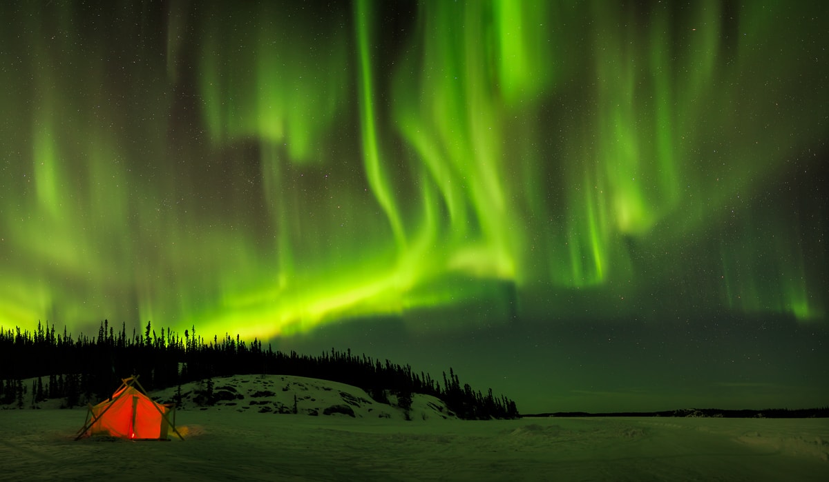 Northern Lights Seamless File digital Download -  Canada