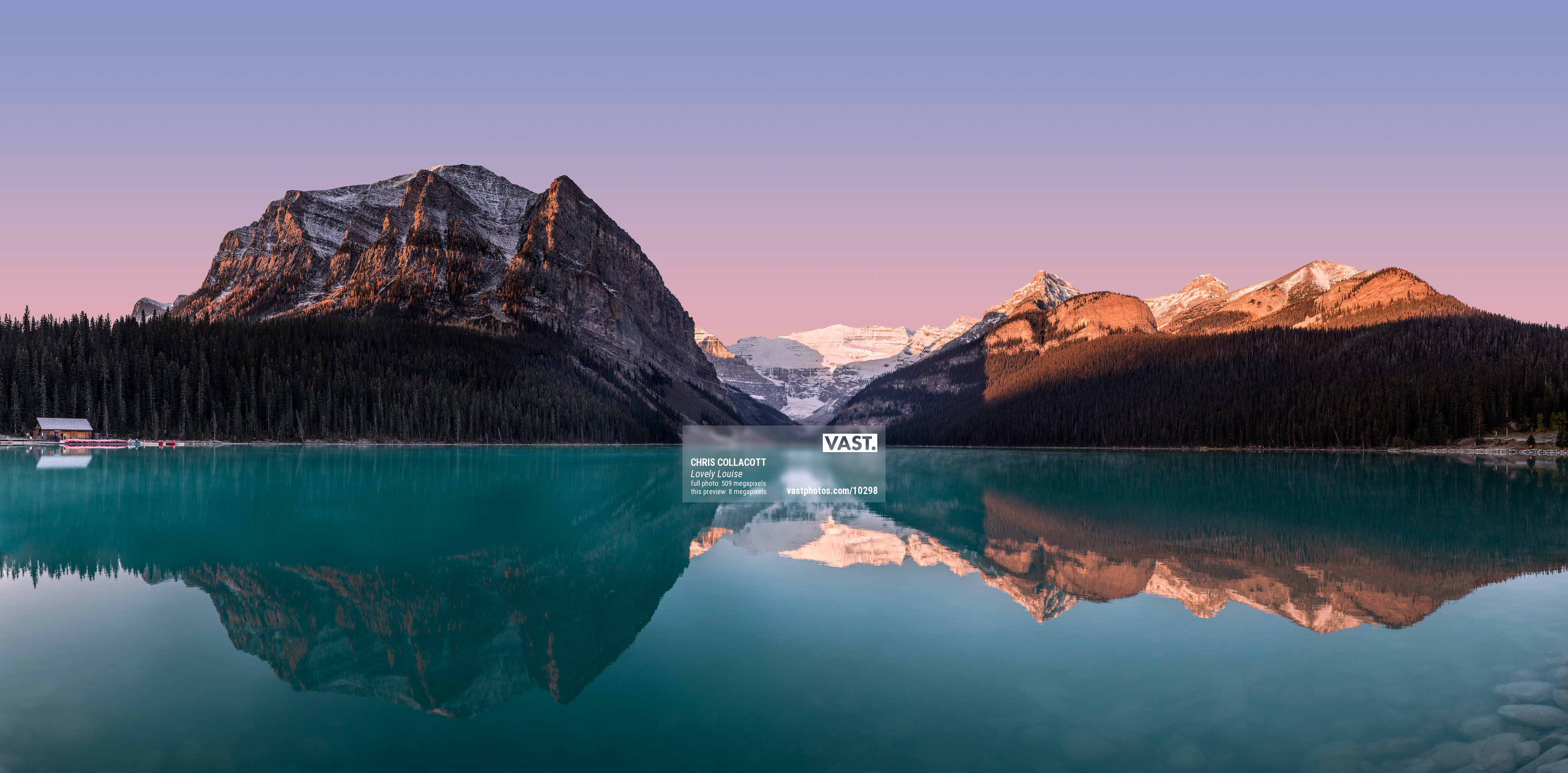 l fell in love with Lake Louise