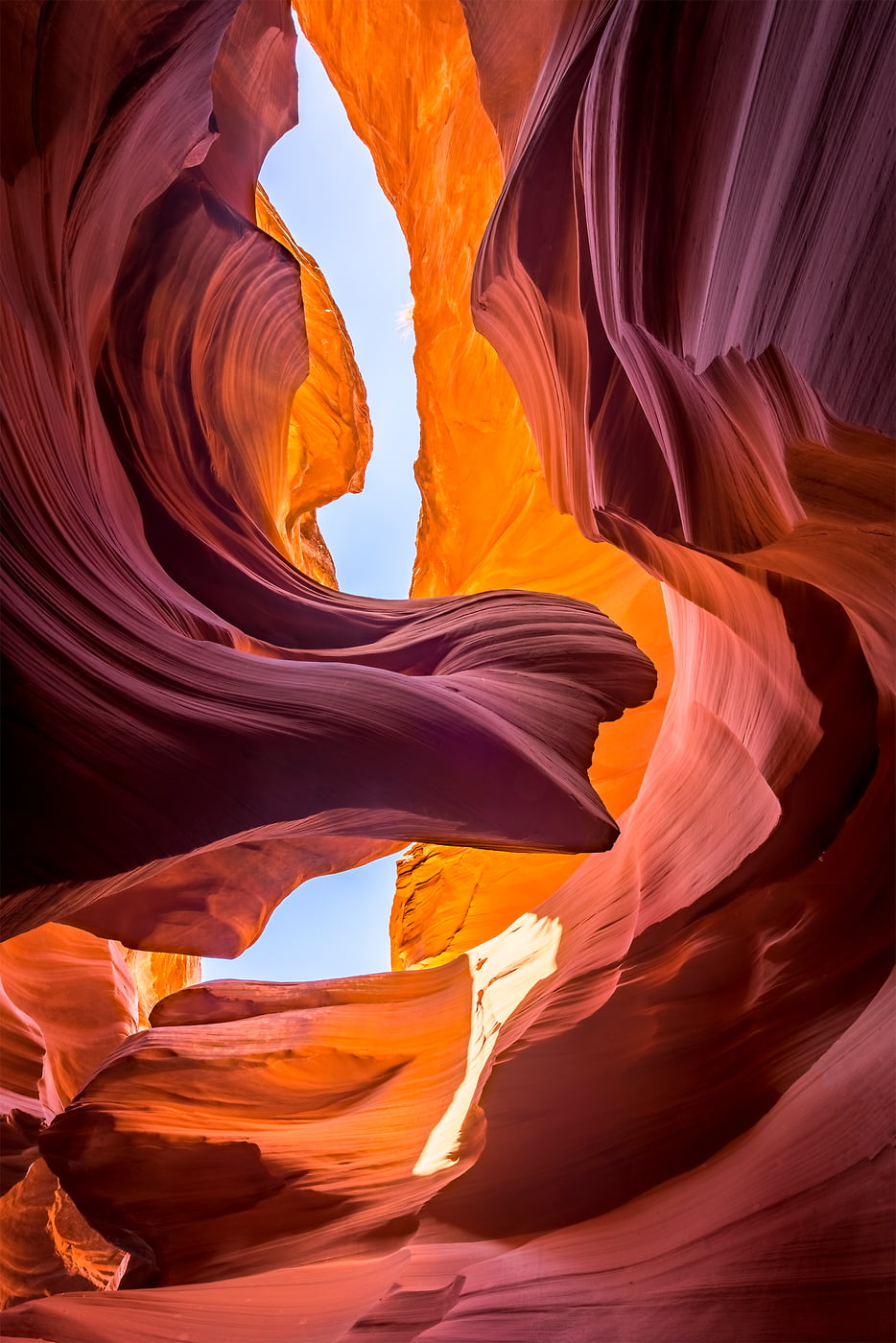 165 megapixels! A very high quality, large-format VAST photo print of Antelope Canyon; fine art nature photo created by Justin Katz in Arizona.