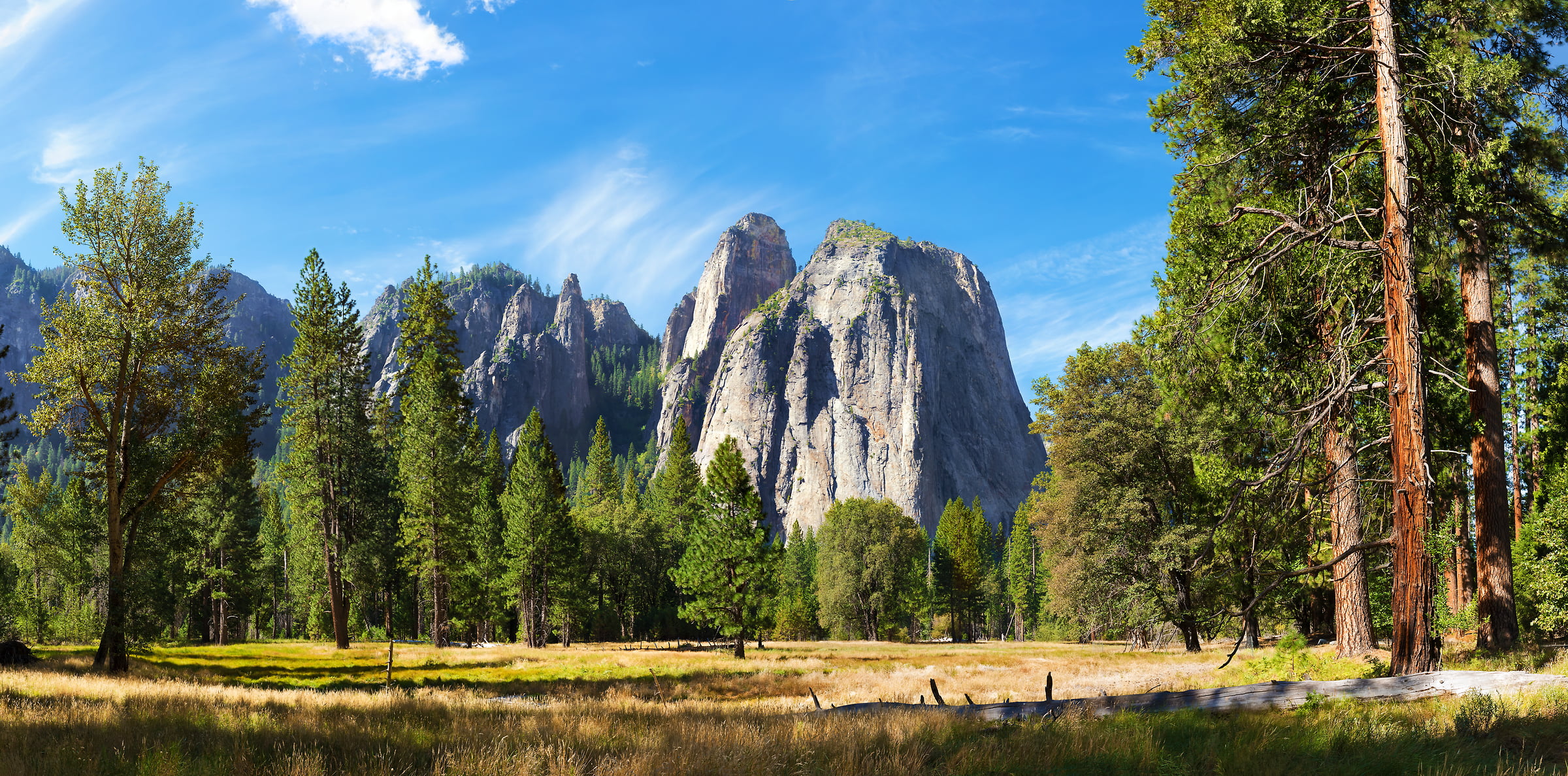 267 megapixels! A very high resolution, large-format VAST photo of Yosemite National Park with beautiful geological formations; landscape photograph created by Jim Tarpo in California.