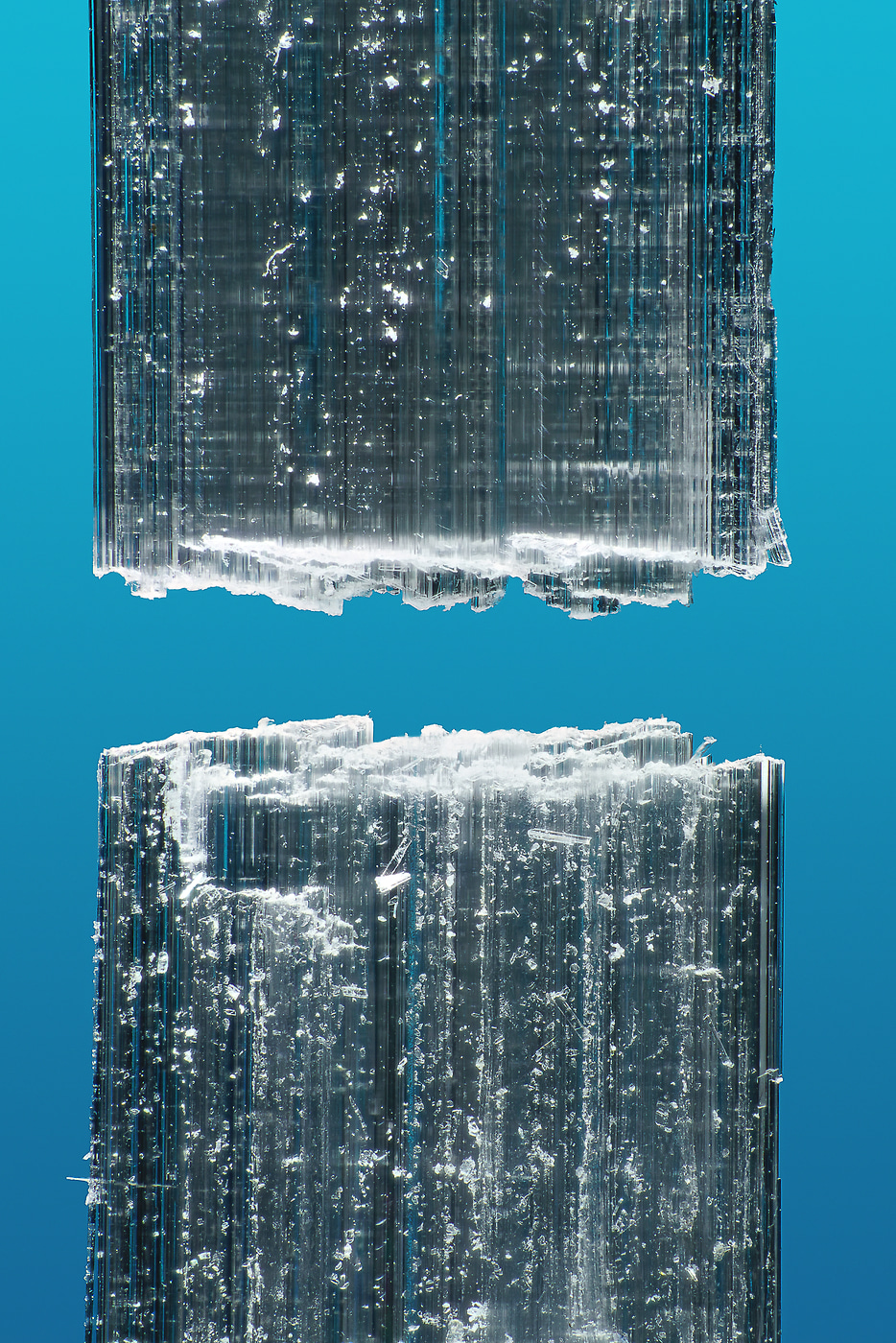 42 megapixels! A very high resolution photo of crystals; VAST photo created by Steph Mantis & Dan Piech