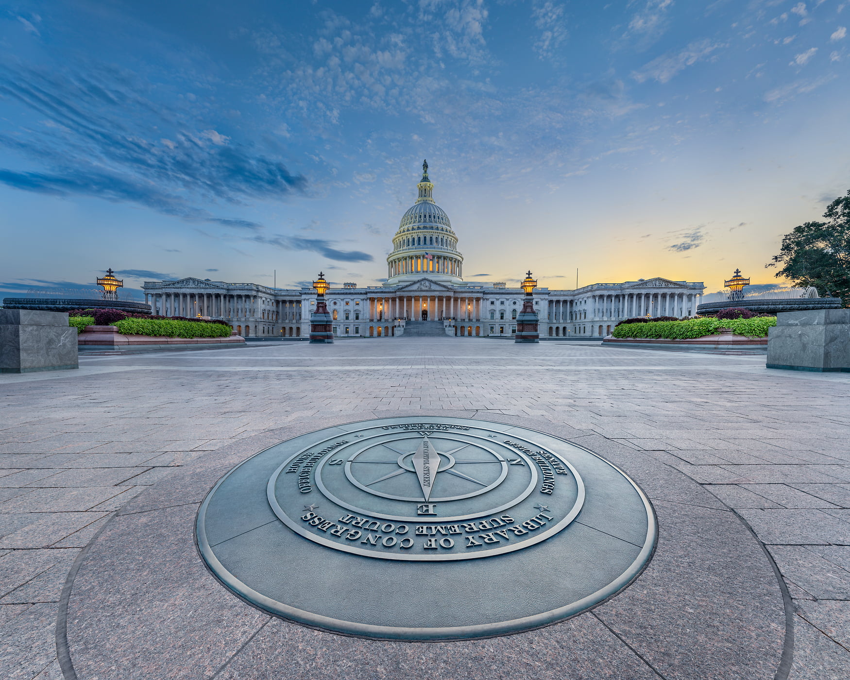 915 megapixels! A very high resolution, large-format VAST photo print of the USA Capitol Building and Compass; photograph created by Tim Lo Monaco at the United States Capitol in Washington, D.C., USA.