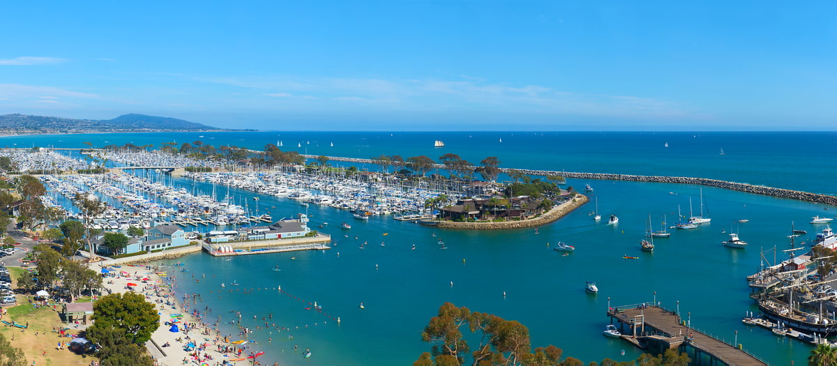 121 megapixels! A very high resolution, large-format VAST photo print of a marina with boats; seascape photograph created by Jim Tarpo in Dana Point, California.