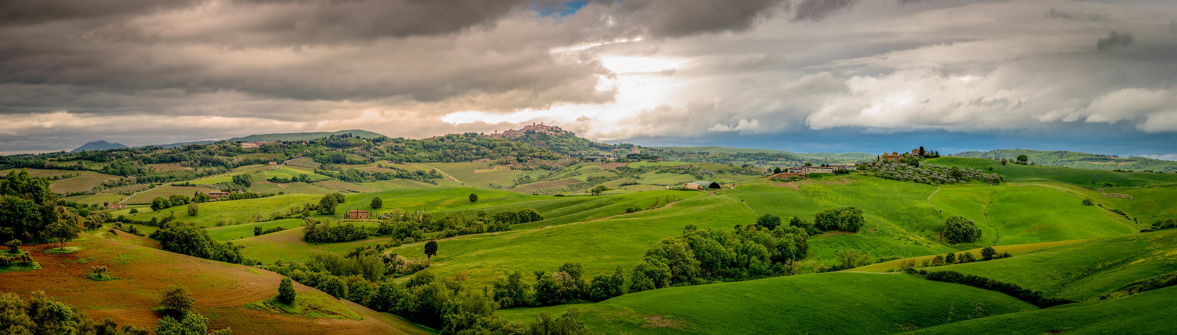 228 megapixels! A very high resolution, large-format VAST photo print of a Tuscan landscape; photograph created by Justin Katz in Chianti, Tuscany, Italy