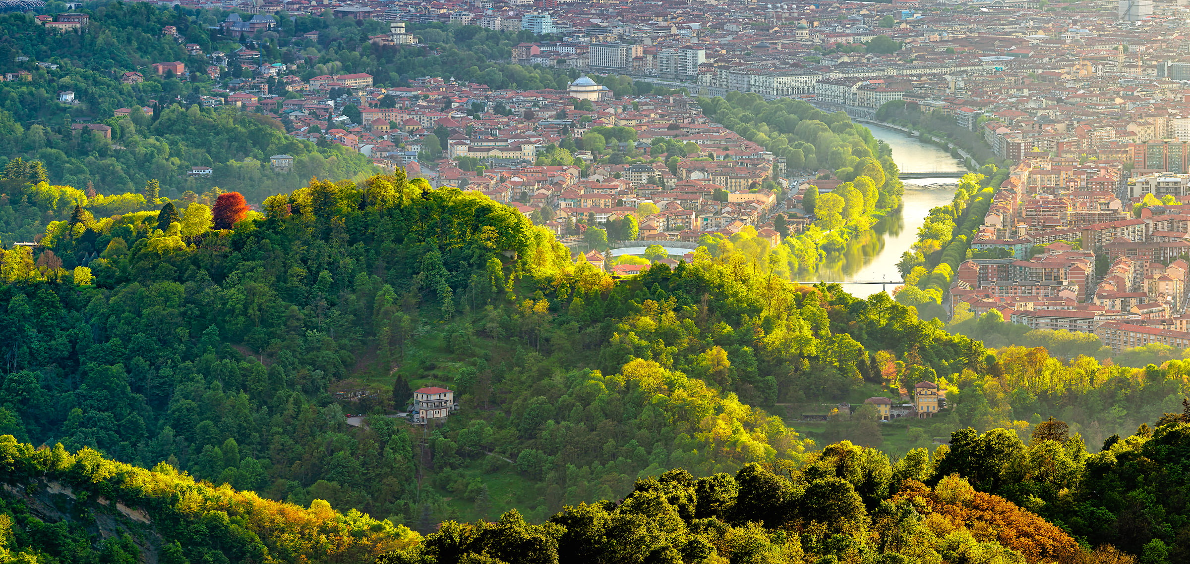 105 megapixels! A very high resolution, large-format VAST photo print of Turin, Italy; city photograph created by Duilio Fiorille in Turin, Piedmont, Italy
