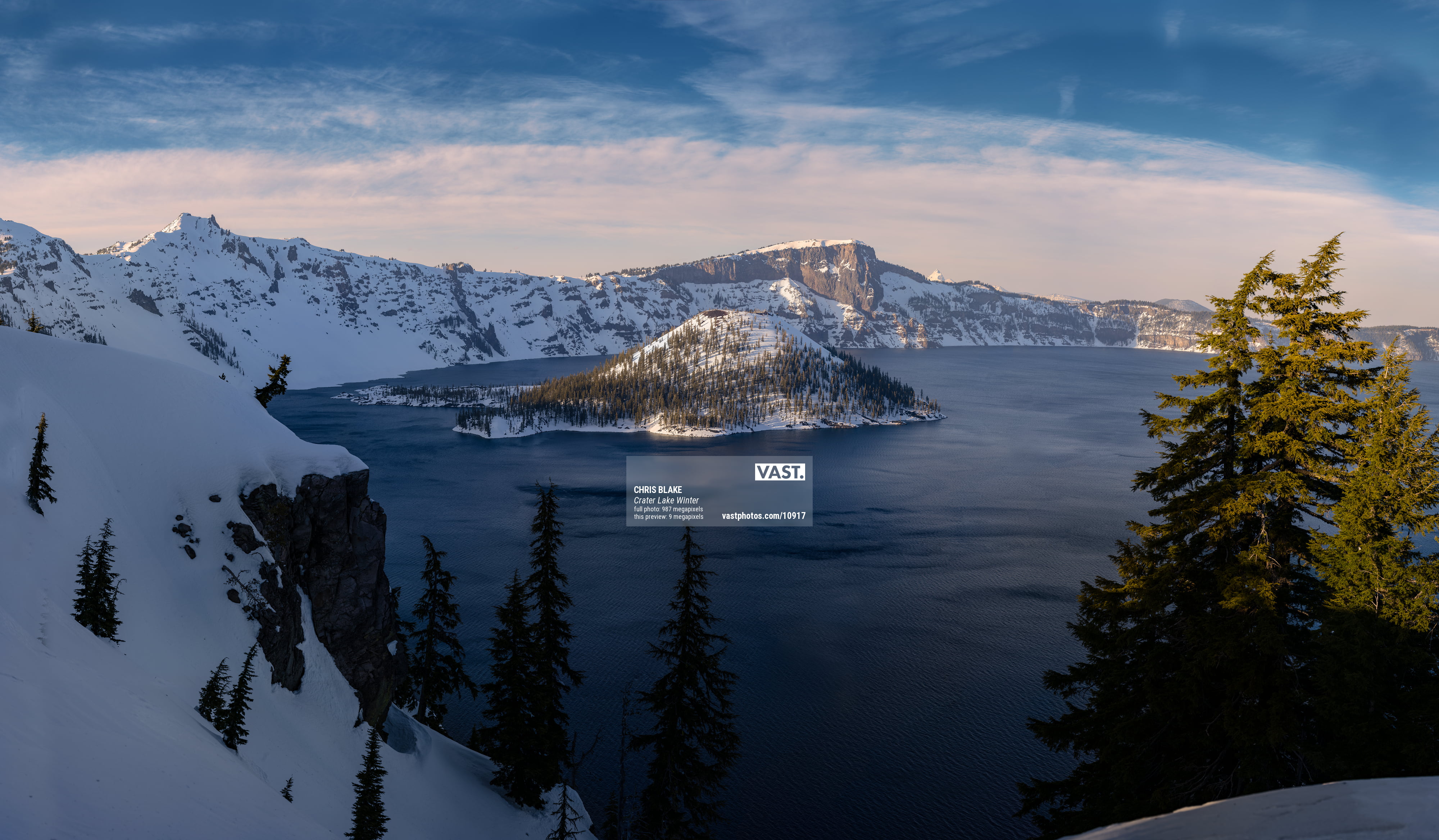 High resolution crater lake photos - VAST