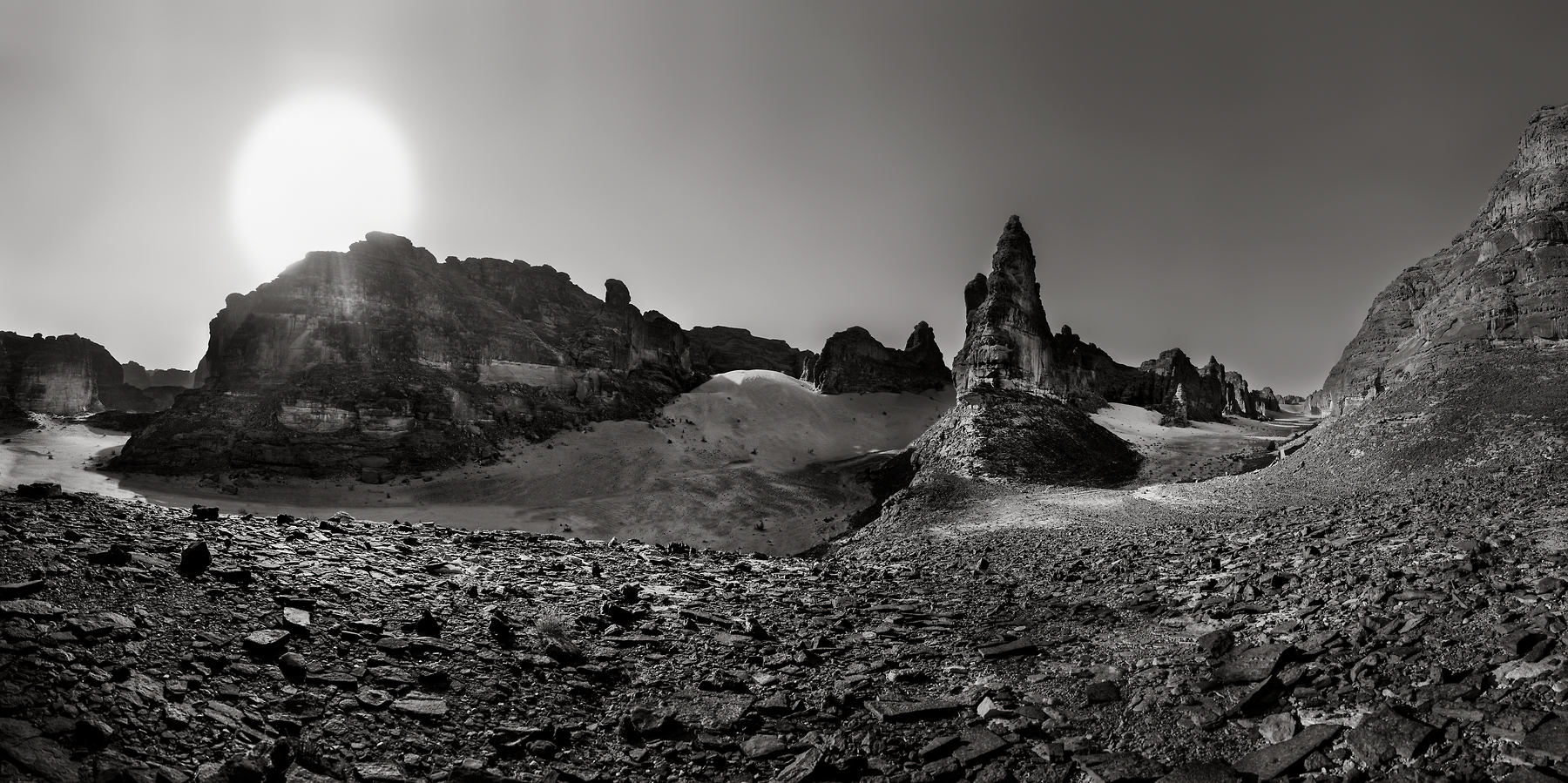 Black & white photos of rock formations - VAST- VAST