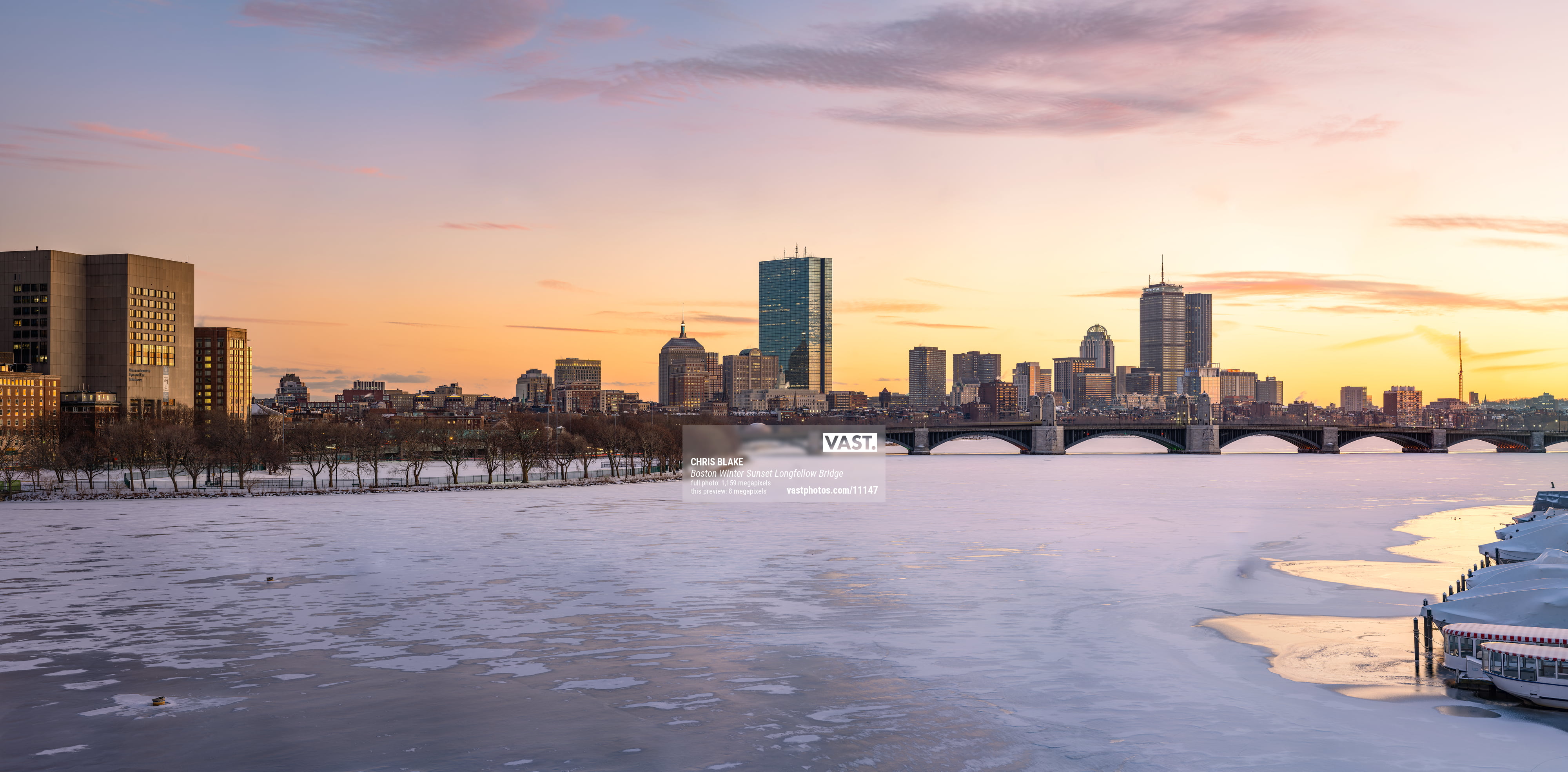 Photos of Boston in winter VAST