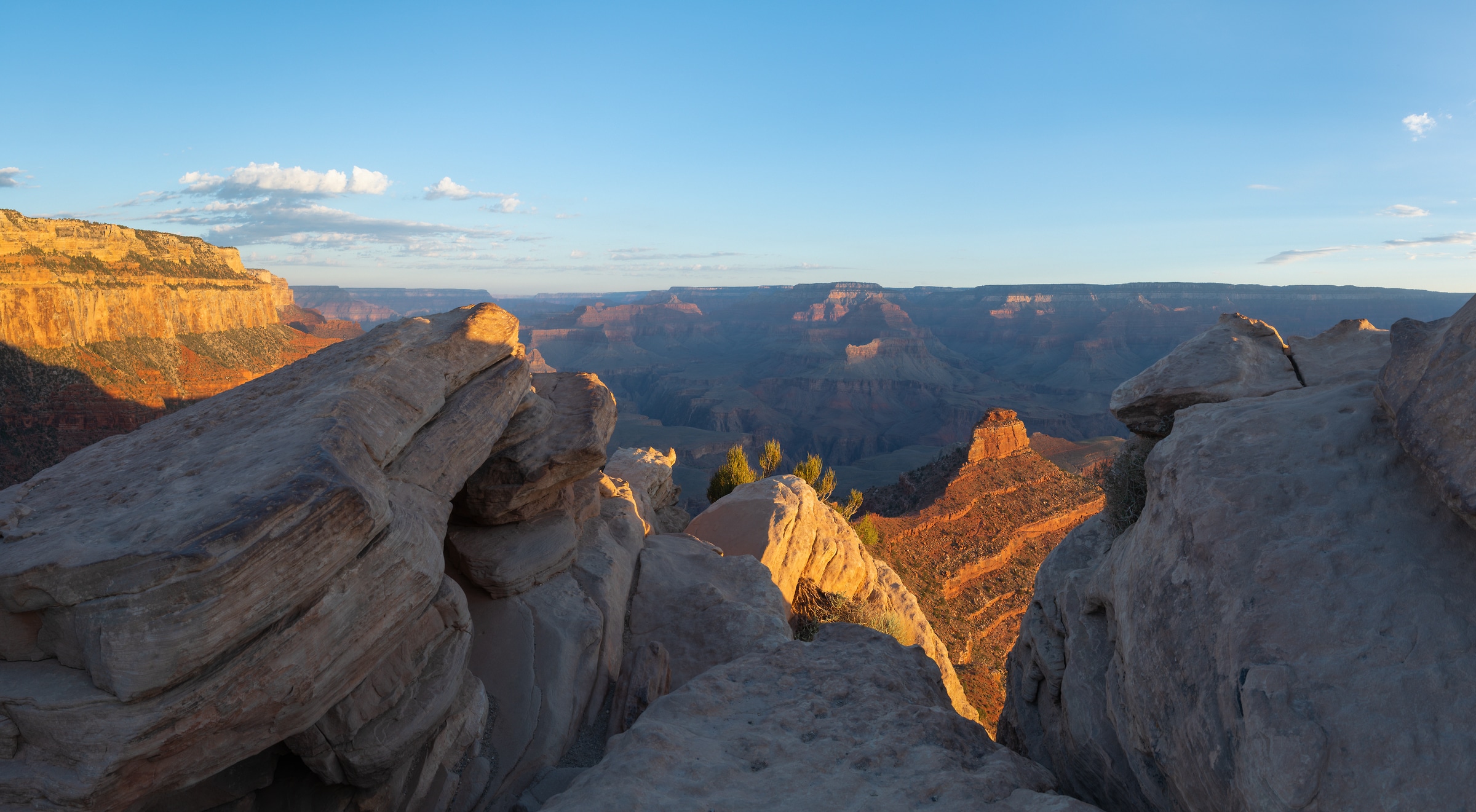 117 megapixels! A very high resolution, large-format VAST photo print of sunrise on rocks in the Grand Canyon; photograph created by Greg Probst in Grand Canyon National Park, Arizona.