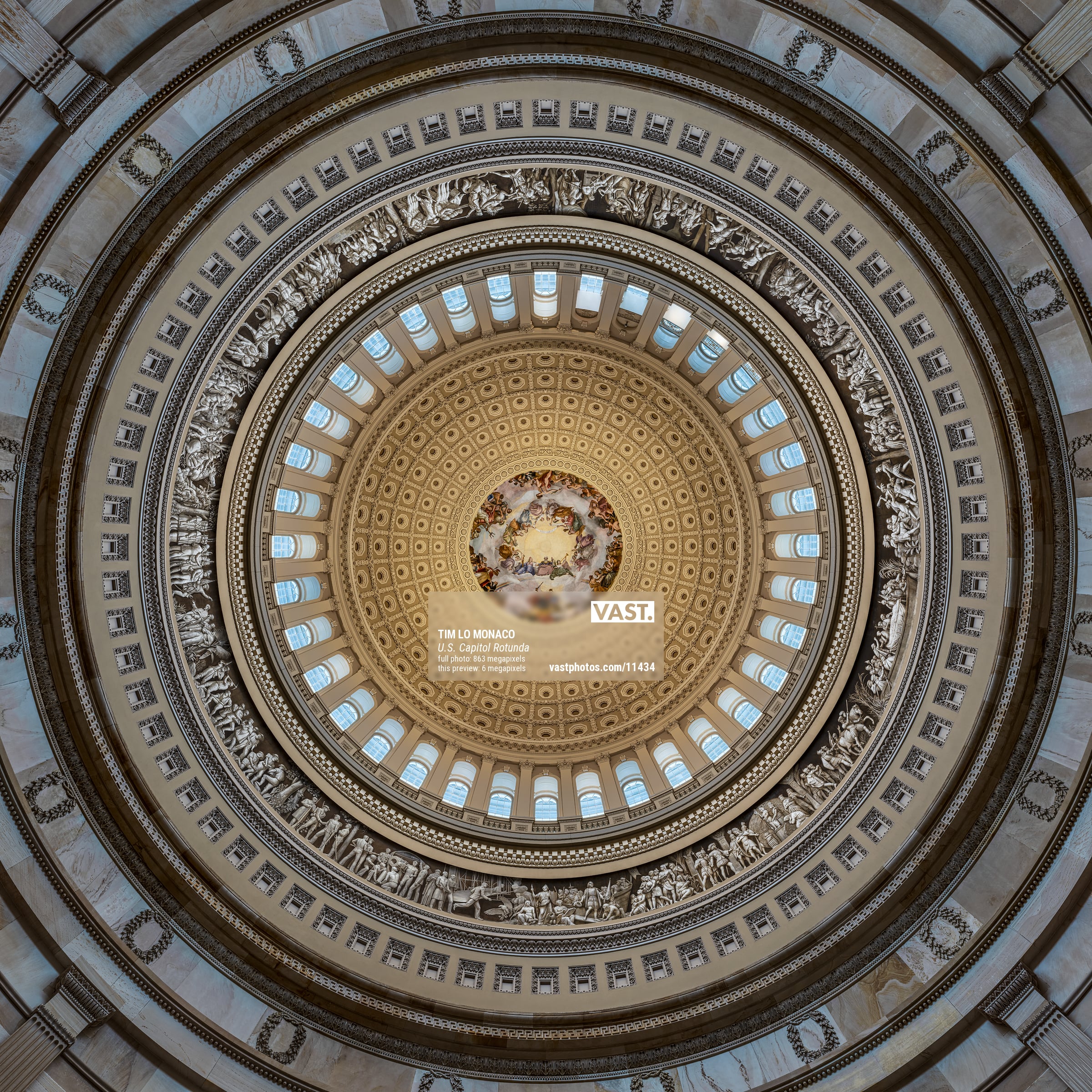 High resolution photos of the U.S. Capitol Rotunda - VAST
