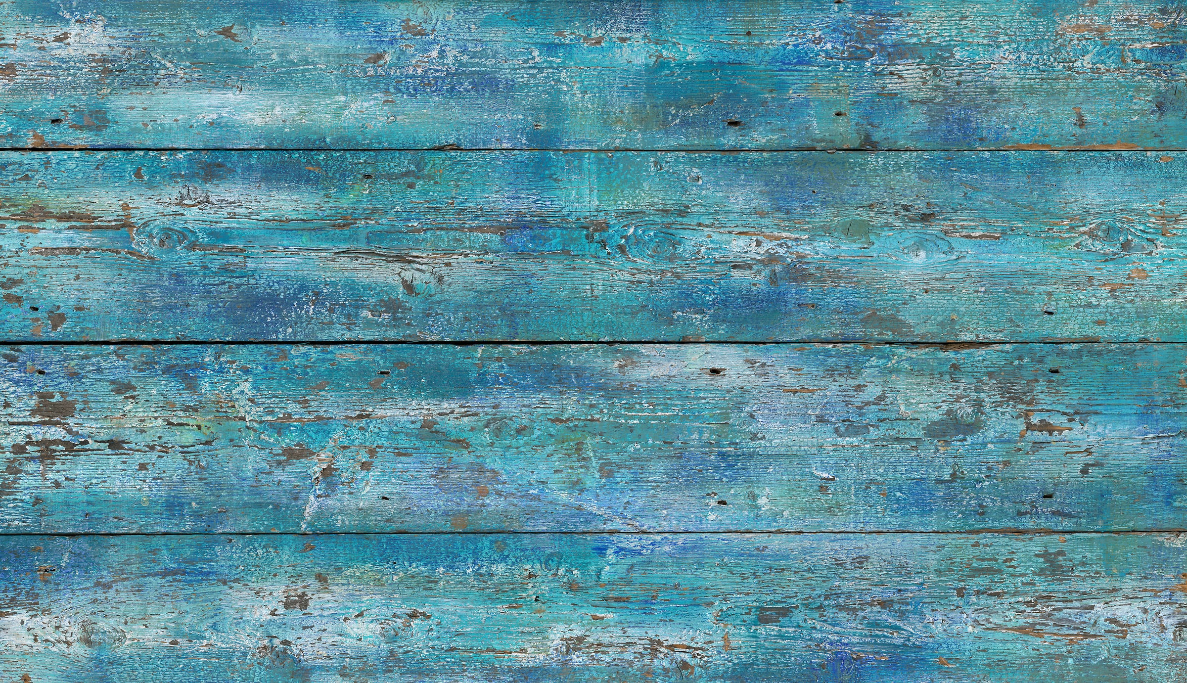5,239 megapixels! An ultra-high-resolution texture photo file of blue wooden planks; gigapixel photograph created by David Lineton.
