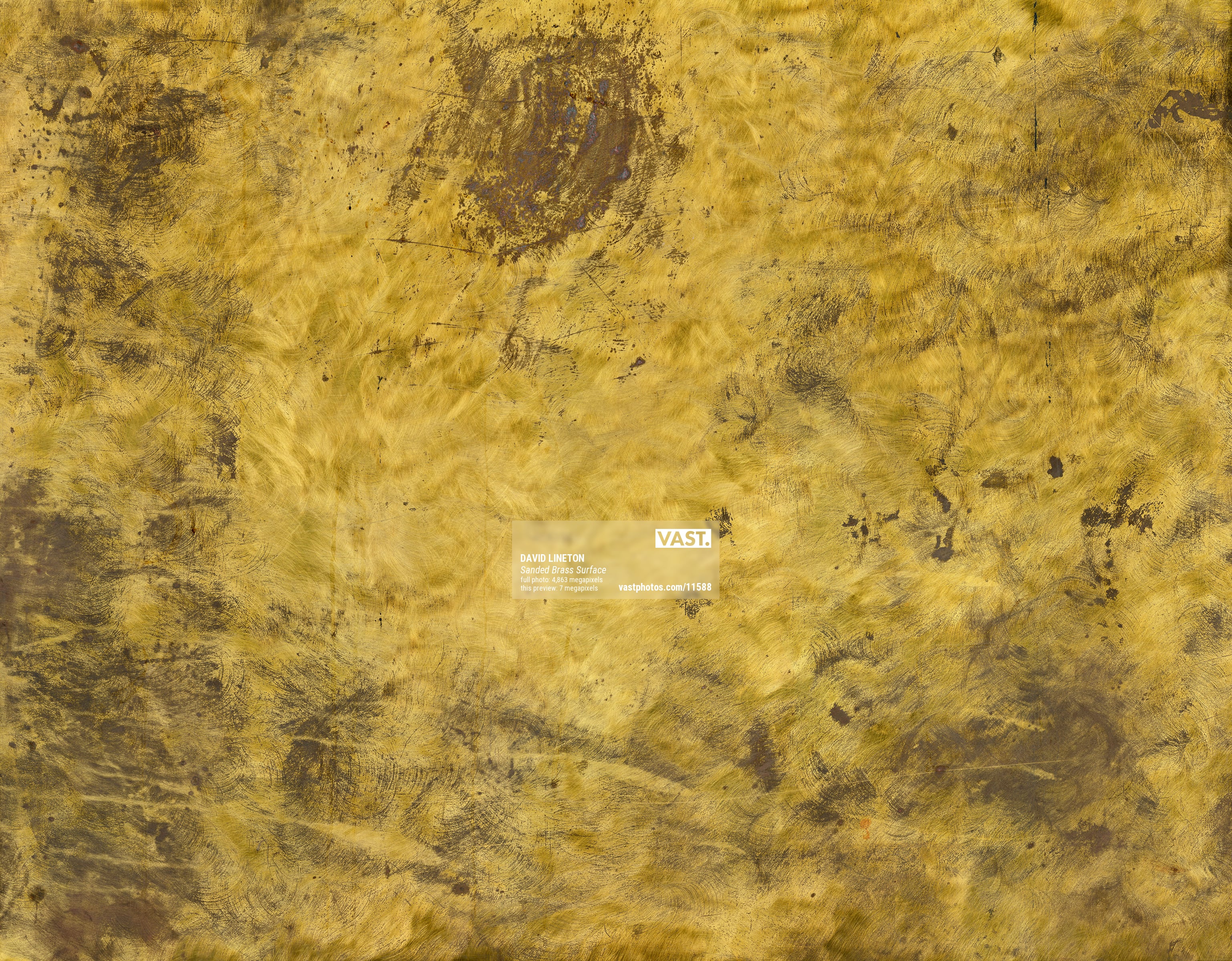 Sanded Brass Surface: Ultra-high-resolution texture photo