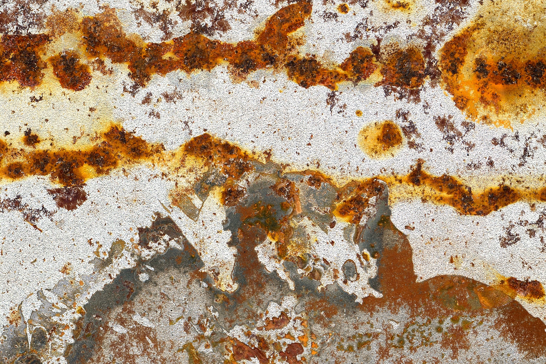 Striped Distressed Rusted Metal Sheet: HD texture photo