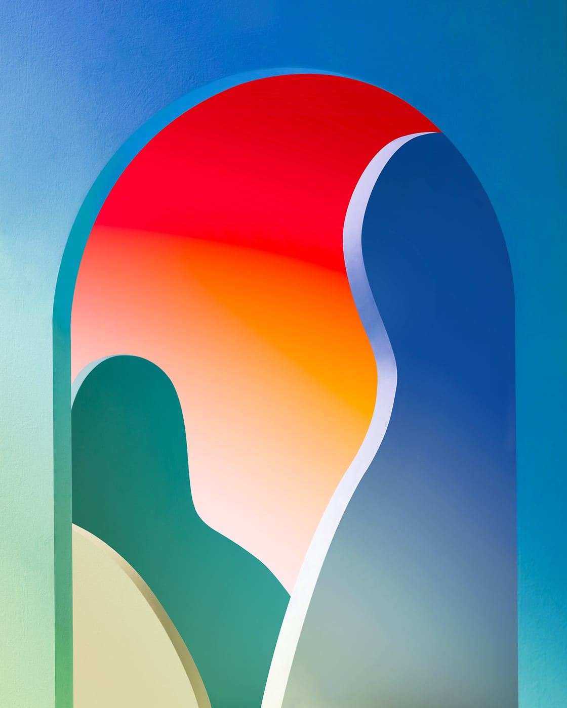 508 megapixels! A very high resolution, large-format VAST photo print of "Obscure - Savanna" - an ultra-high-resolution abstract photograph created by David Lineton.