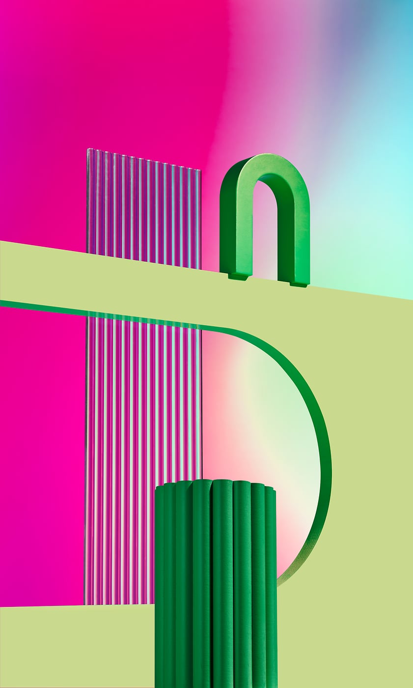 650 megapixels! A very high resolution, large-format VAST photo print of "Obscure - Traverse" - an ultra-high-resolution abstract photograph created by David Lineton.