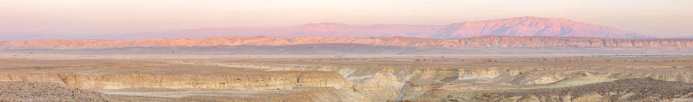 401 megapixels! A very high resolution, large-format panorama photo of a desert; landscape photograph created by Assaf Frank in the Negev Desert, Israel.