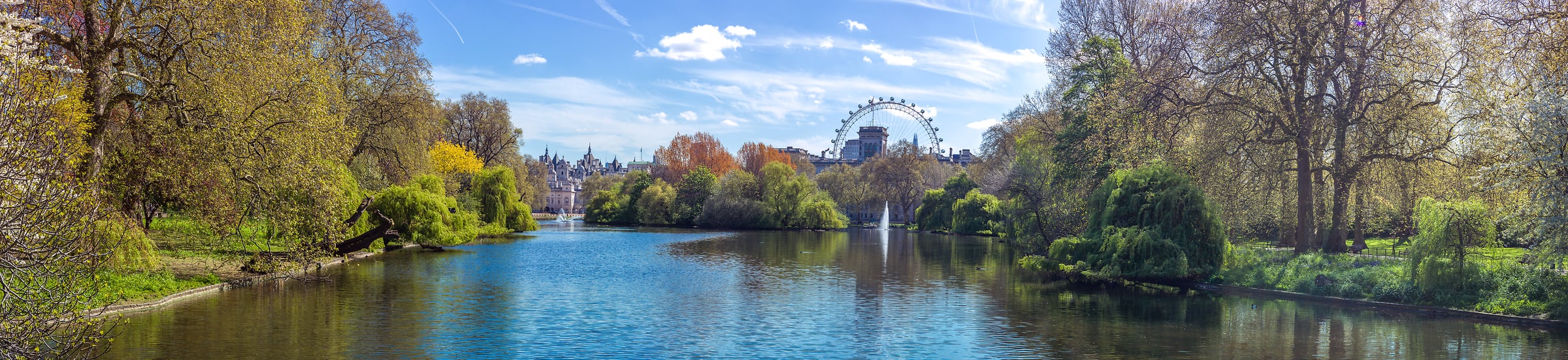 267 megapixels! A very high resolution, large-format VAST photo print of St. James's Park in London; fine art photograph created by Assaf Frank in the United Kingdom.