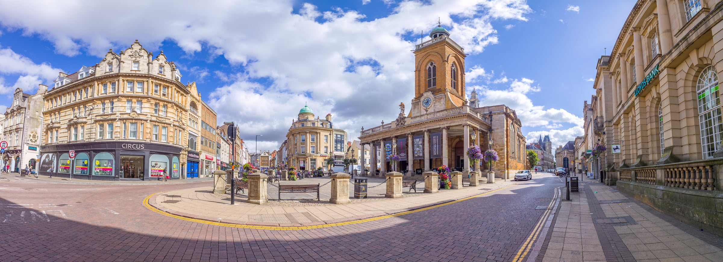 212 megapixels! A very high resolution, large-format VAST photo print of Northampton; urban photograph created by Assaf Frank in Northampton, United Kingdom.