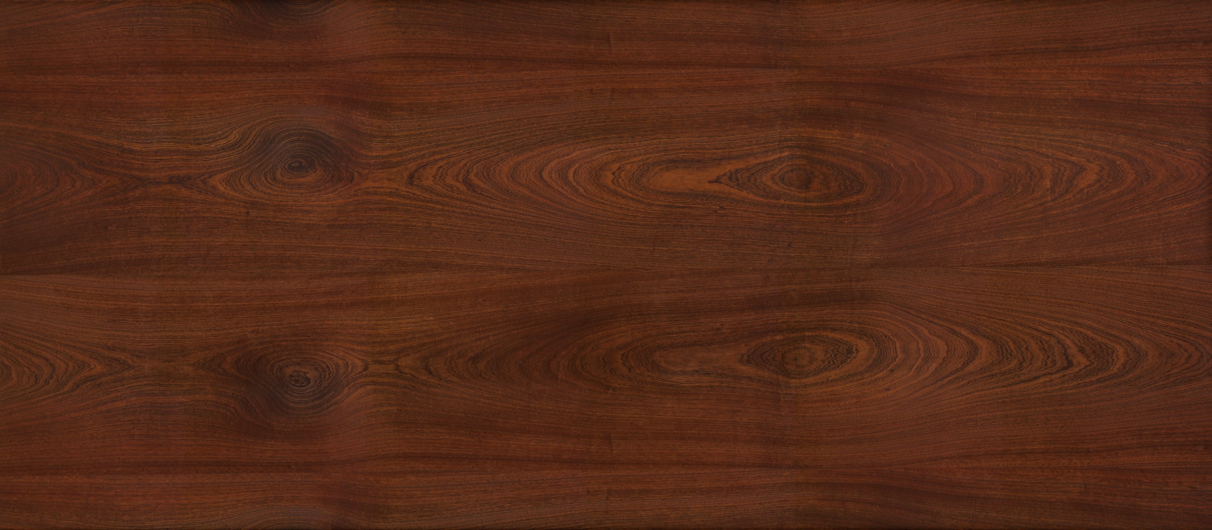 Dark Brown Wood with Polished Grain Pattern: HD image files, image size:2400x1051