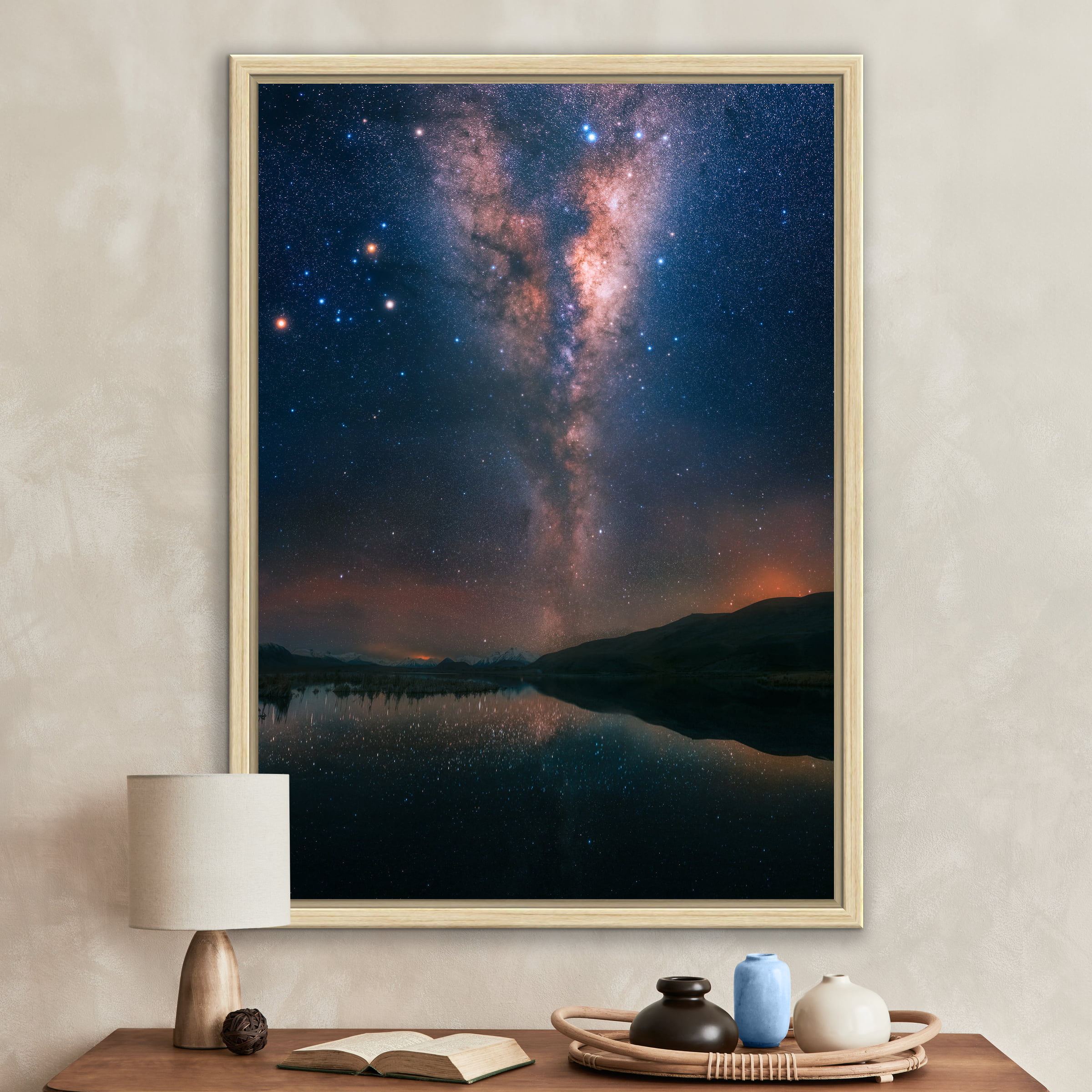 グラフィックアート「THE SKY」 Memphis, Tennessee Starry Night Sky - Canvas Wall Art