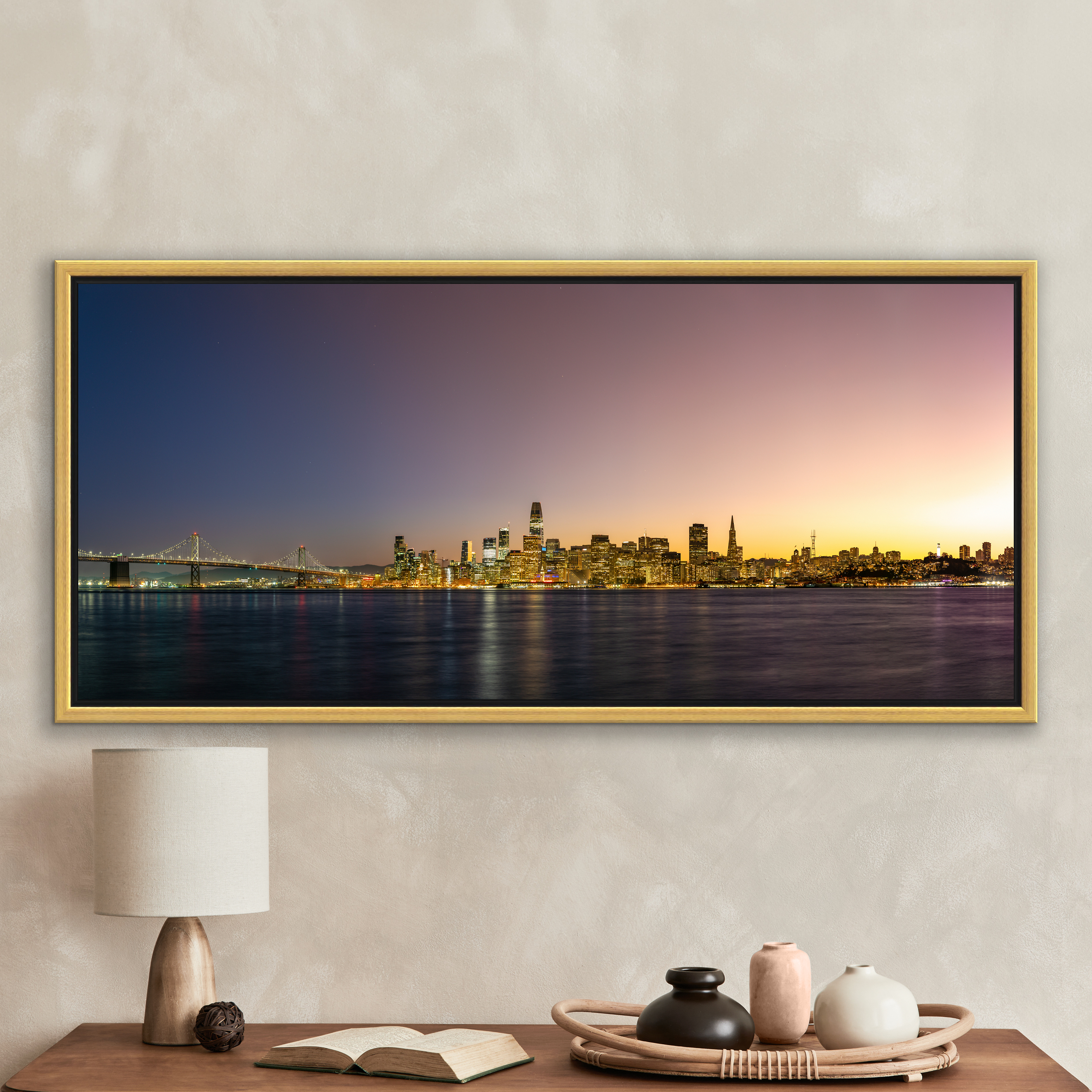 San Francisco Skyline from Treasure Island - VAST
