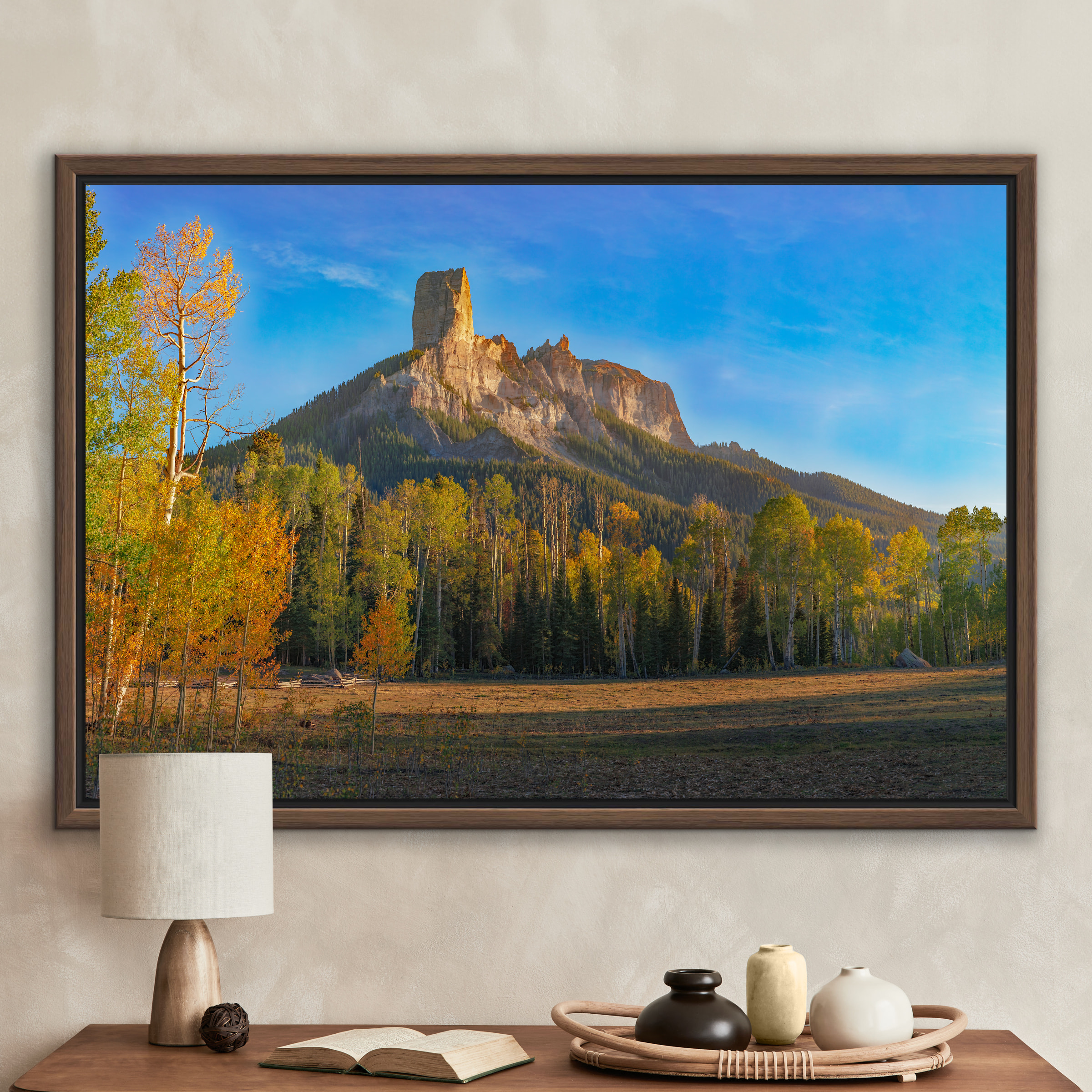 Colorado Mountains Picture Aspen, John Wayne Movie, Landscape Canvas and Metal Print, store Wall Art, Fall Colors, Fine Art Print