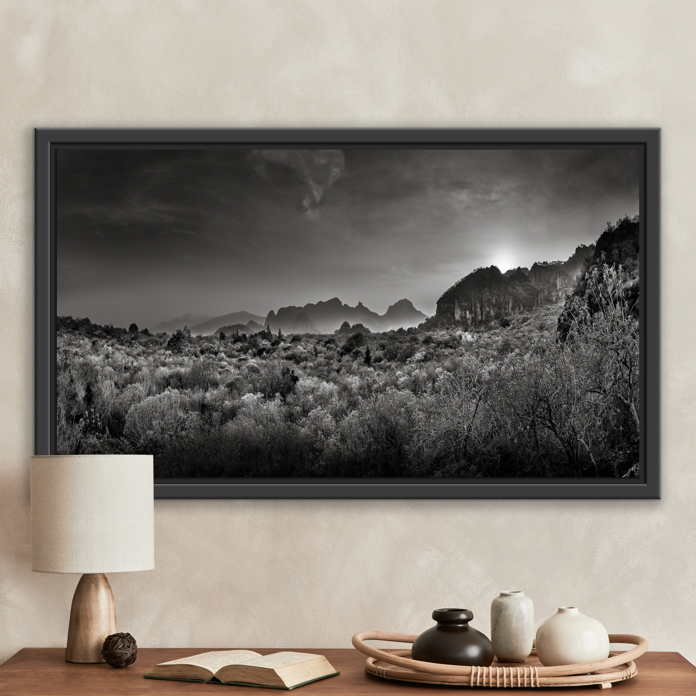 Black & White Mexico Landscape Photos - VAST