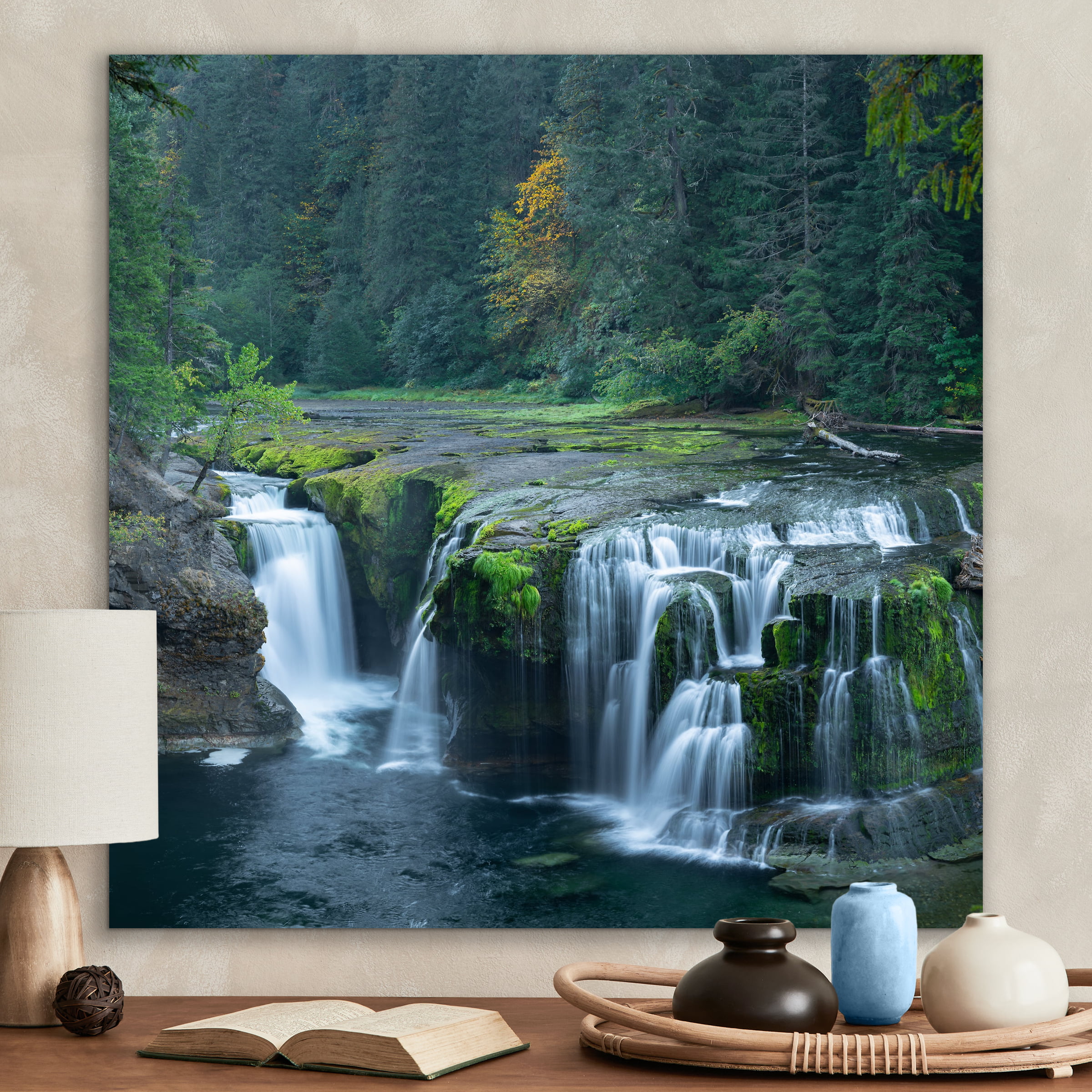 Beautiful waterfall photos with square print sizes: VAST