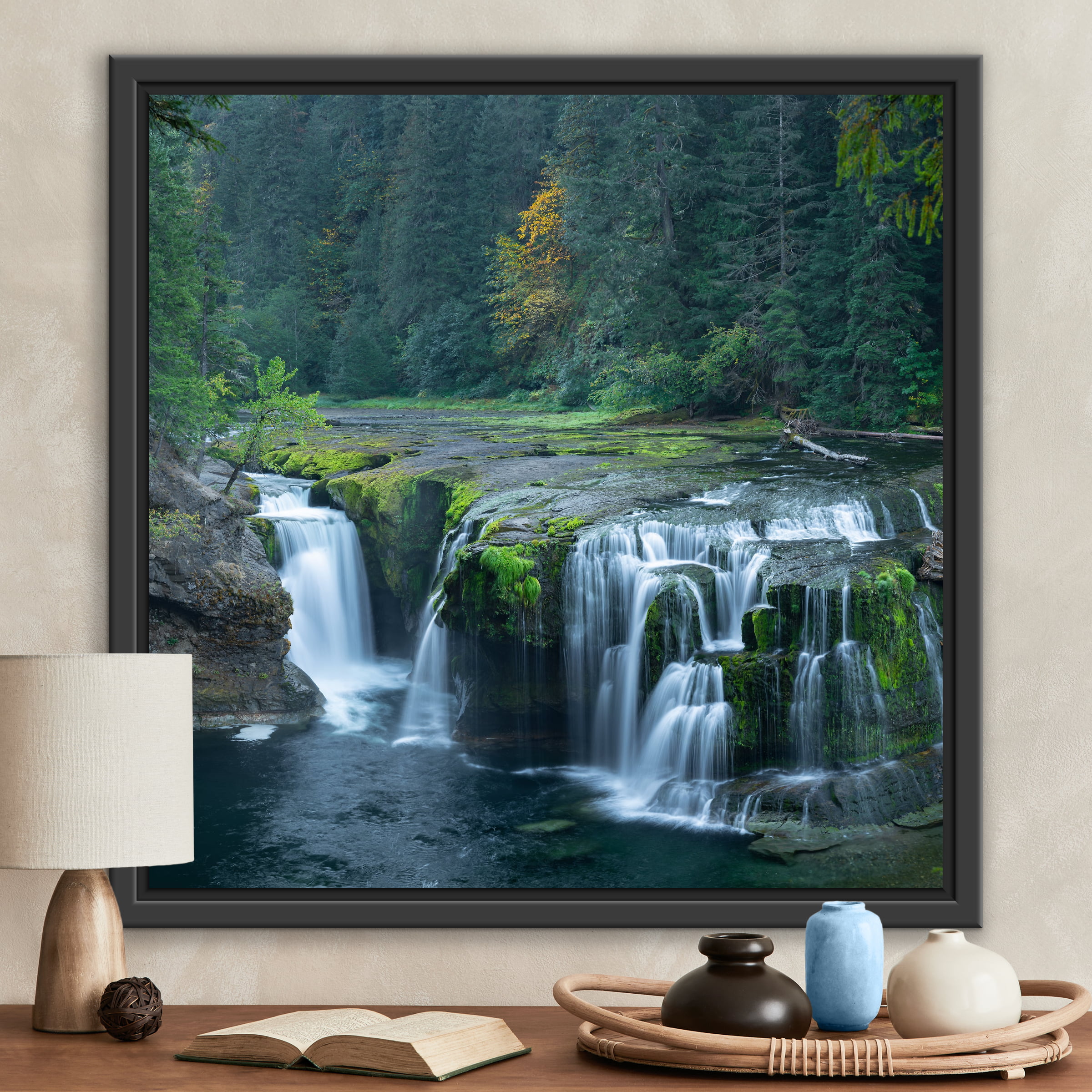 Beautiful waterfall photos with square print sizes: VAST