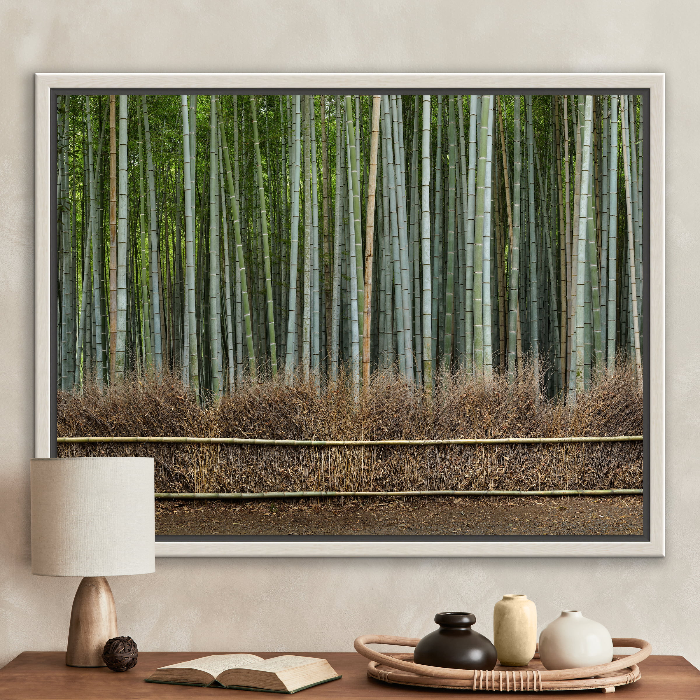 Bambooページ Tortoise Color Bamboo Wall Paneling 4' x 8' - Ships Free