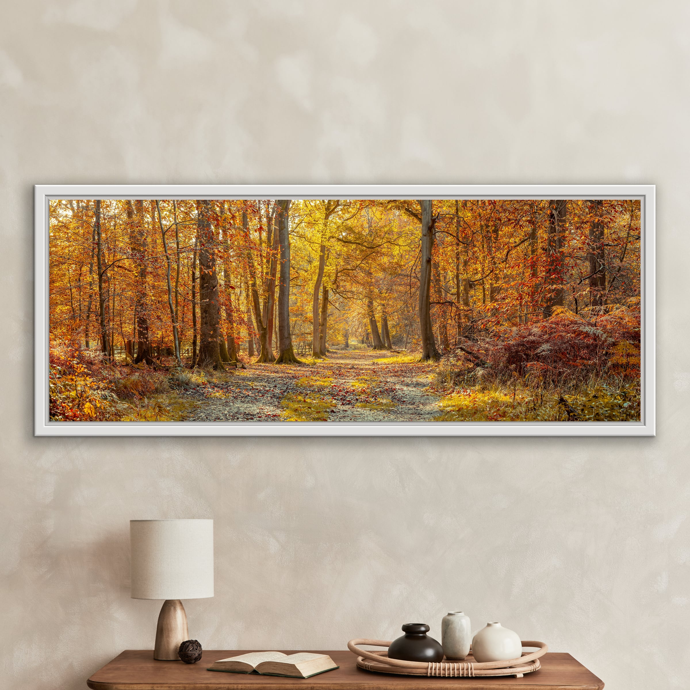 Golden autumn woods photos - VAST