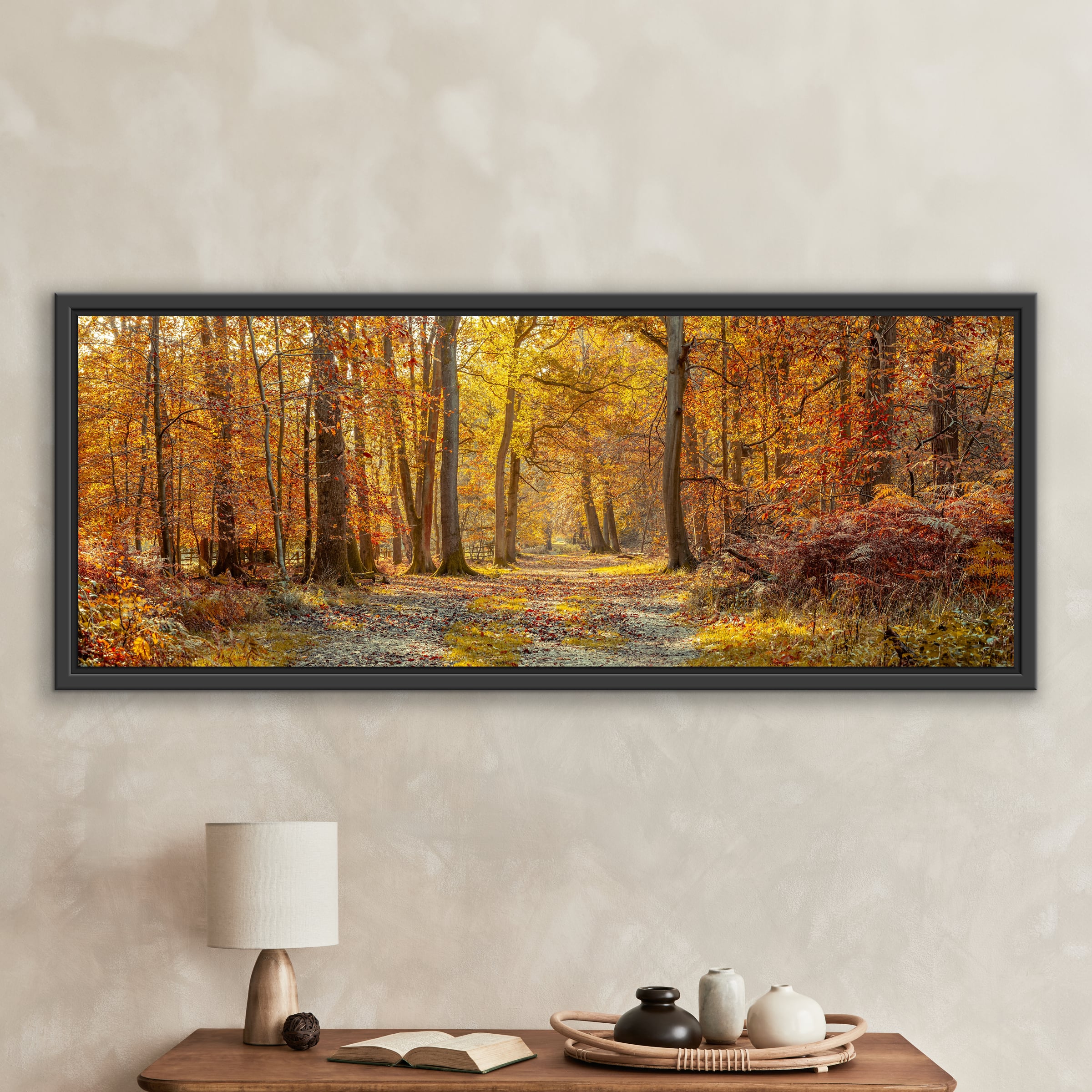 Golden autumn woods photos - VAST