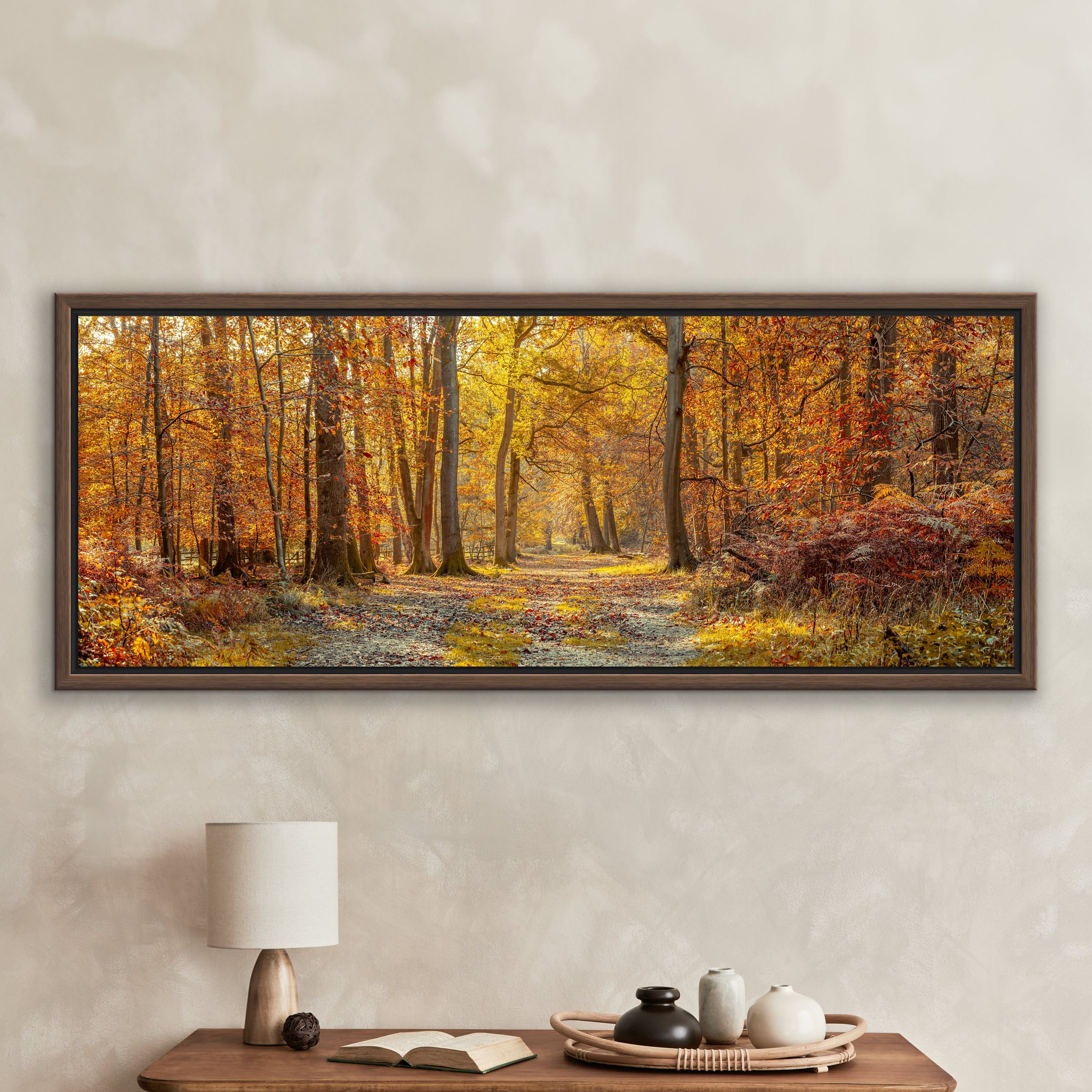 Golden autumn woods photos - VAST