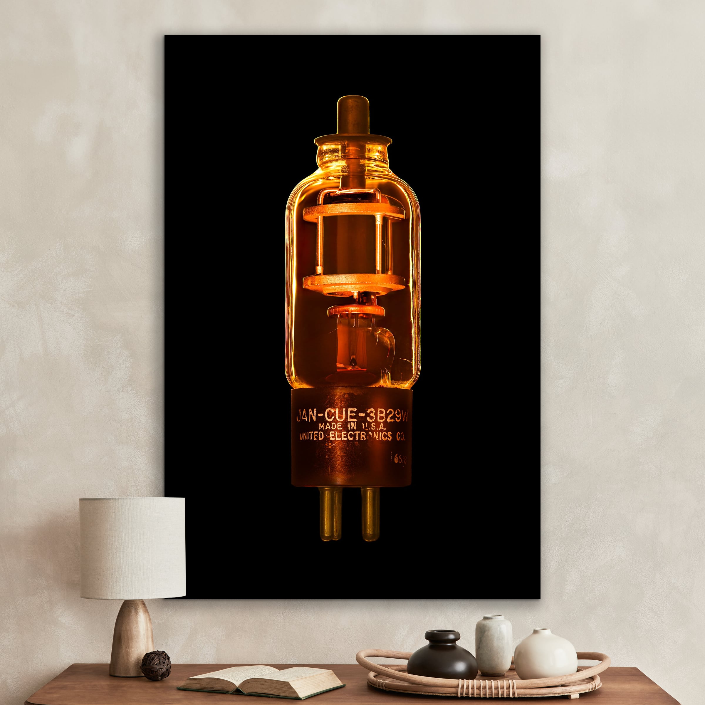 Fine art photo of vacuum tube: Ultra-high-res prints by VAST