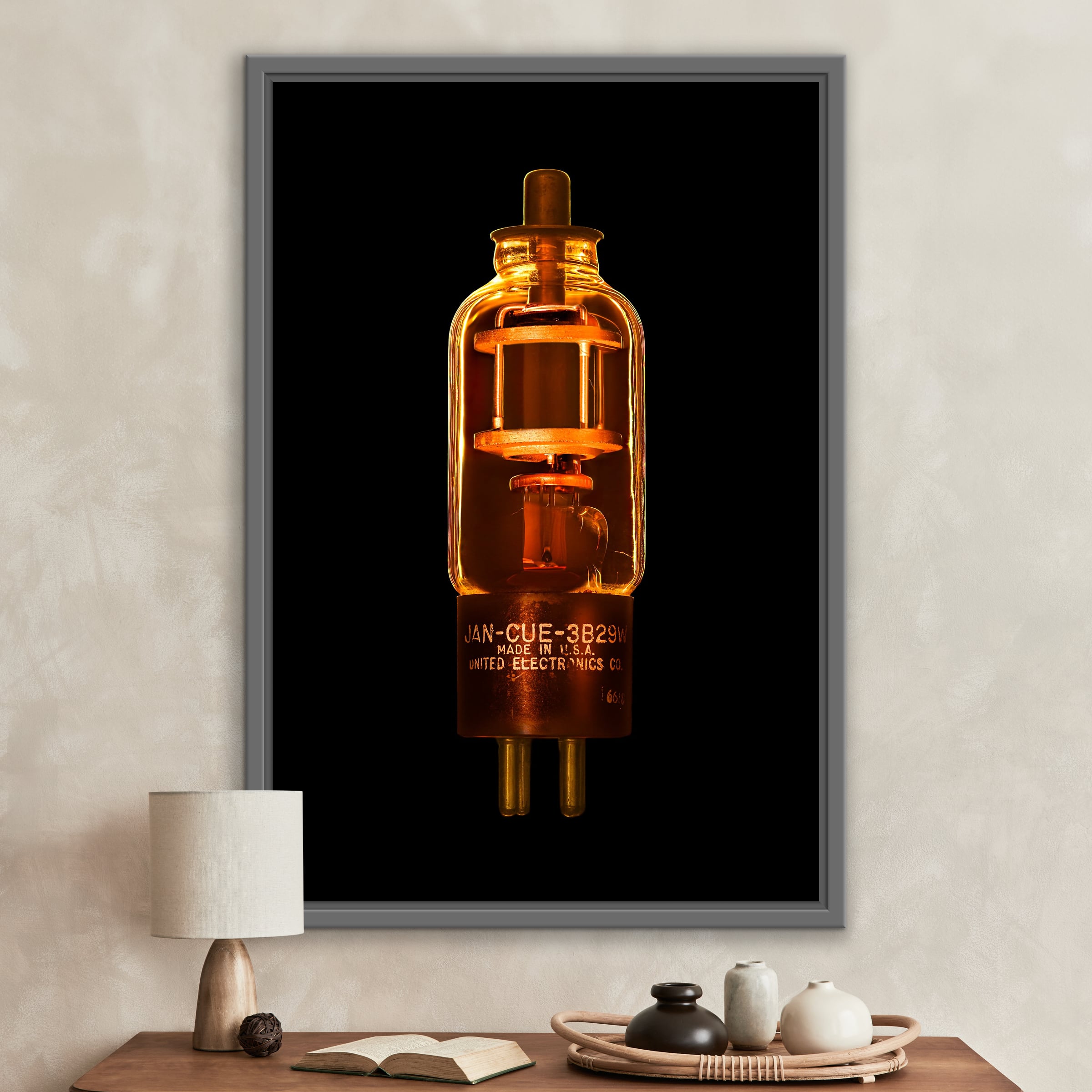 Fine art photo of vacuum tube: Ultra-high-res prints by VAST