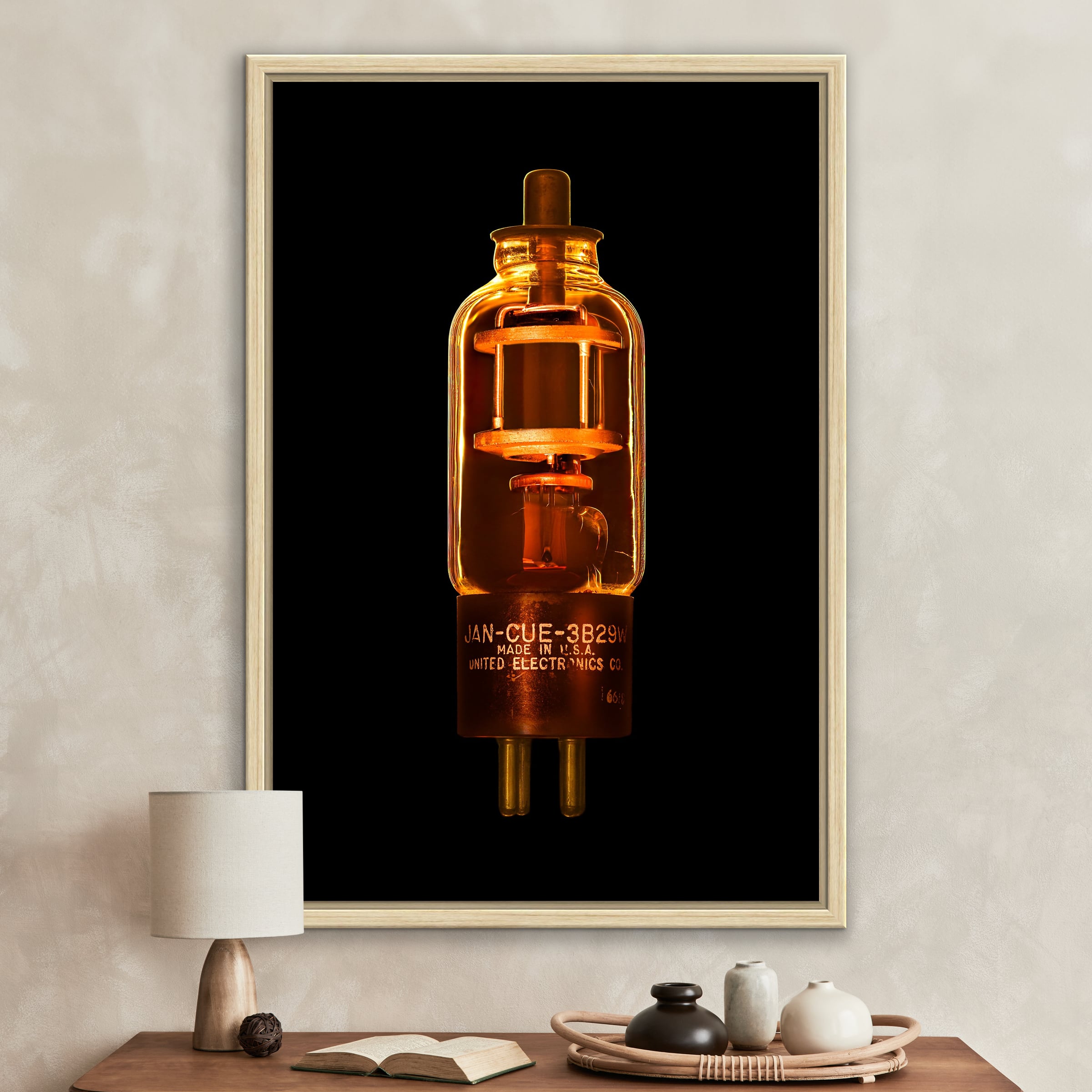 Fine art photo of vacuum tube: Ultra-high-res prints by VAST