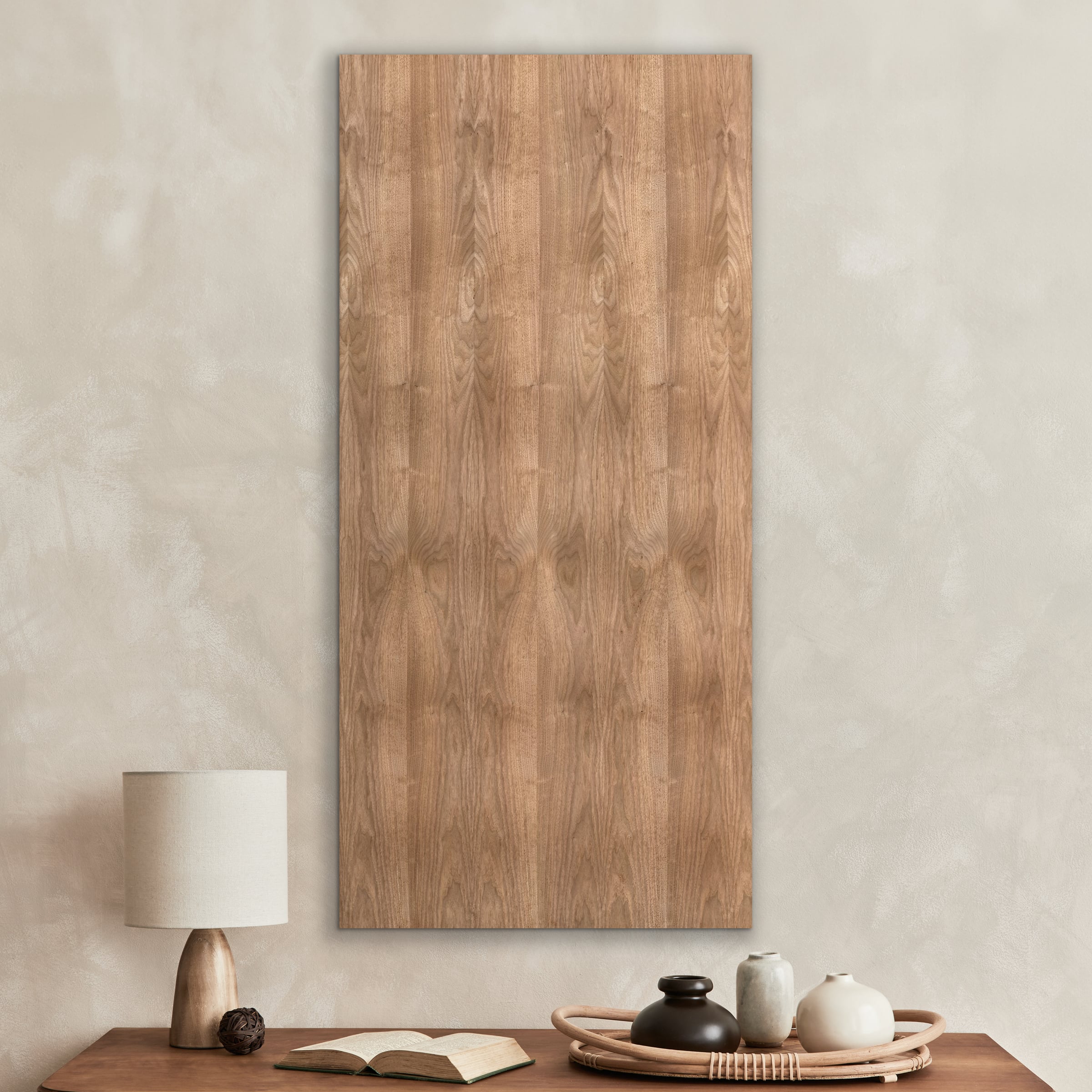 Walnut Wood Knotted Veneer: Download high-res image files