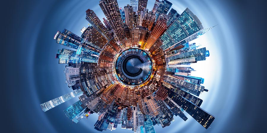 An example ultra-high-resolution mini-world photo from VAST.